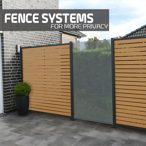 Blickdichter Sichtschutzzaun für den Außenbereich, sorgt für mehr Privatsphäre und Windschutz.