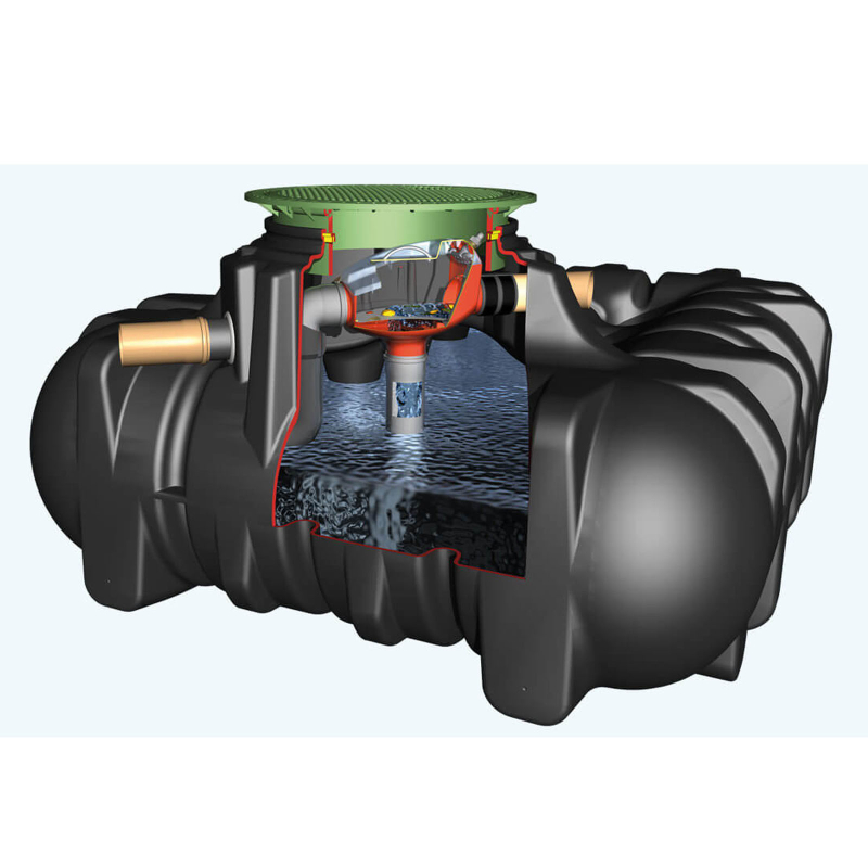 GRAF RegenwasserFlachtank Platin 3000L begehbar, 1.339,00