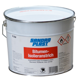 SANDROPLAST Bitumen Isolieranstrich 5 Liter Eimer