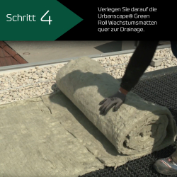 35m² KNAUF Urbanscape Gründach-System GR Premium High 54L