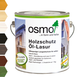 OSMO Holzschutz-&Ouml;l Lasurfarbe