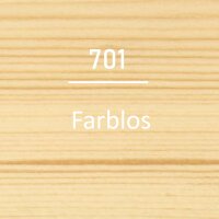 holzlasur farbton 701 farblos auf kiefernholzstruktur