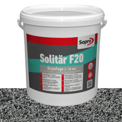 Sopro Designfuge Solitär F20 Pflastergrau 12,5kg