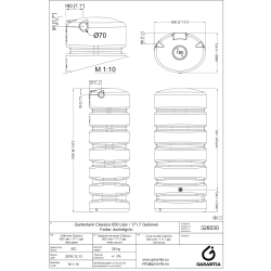 GRAF Gartentank Classico 2600L