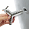 Auslaufhahn Design Chrom 3/4" poliert