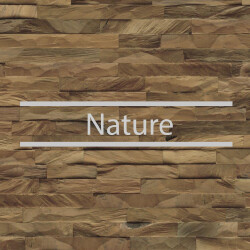 INDO Holz Wandverblender Diamondwood Nature