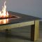 Geukes Feuertisch Pompeji 100x100x43cm Gasfeuerstelle