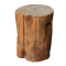 ELEMENTI Abdeckung für 11kg Gasflasche Baumstamm-Optik Red Wood ca. 47x50x62cm