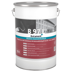 Botament B 97L Bitumen-Anstrich Dachlack 10 Liter