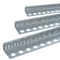 Kiesfangleisten Edelstahl 2500x60x1,2mm
