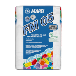 40x MAPEI FM 05 Flexklebemörtel grau 25kg