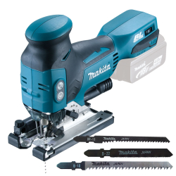 makita 18v akku-stichsäge dpj180z brushless blau...