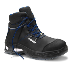 ELTEN Milton Stiefel Mid S3 ESD schwarz/blau