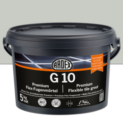 ARDEX G10 Premium Flex-Fugenmörtel Zementgrau 5kg Eimer