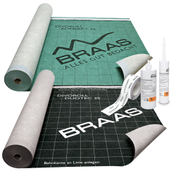 Braas DIVOROLL Dichtmasse Anschlusskleber System