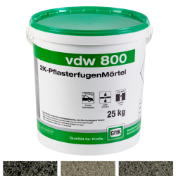 vdw 800 2k pflasterfugenmörtel weiß mit...