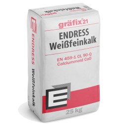 Gr&auml;fix 21 Wei&szlig;feinkalk 25kg CL 90-Q...