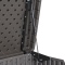 Lifetime Mülltonnenbox grau/braun