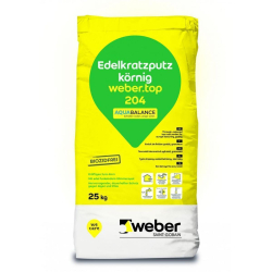 weber.top 204 AquaBalance 0010 Edelkratzputz körnig...