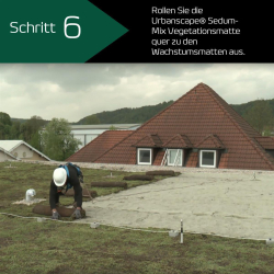 60m² KNAUF Urbanscape Gründach-System Dachbegrünung GR Standard High 42L