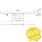 AKTION - (DALLMER DallFlex-System Duschrinnen CeraWall Select Design Edelstahl matt 1300mm)