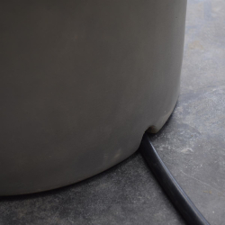 ELEMENTI Abdeckung für 5kg Gasflasche Beton-Optik...
