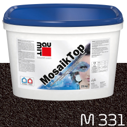baumit mosaik top 25 kg eimer dekorativer buntsteinputz...
