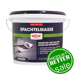 AKTION - (MEM Spachtelmasse - Bitumen-Dichtmasse 7L)