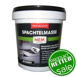 AKTION - (MEM Spachtelmasse - Bitumen-Dichtmasse 1kg)