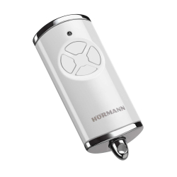 Hrmann Handsender HSE4 868BS Hochglanz Chrom Weiß