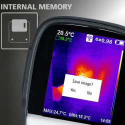 Laserliner Wärmebildkamera ThermoCamera Connect (220x160, -20° to 350° C, wifi)