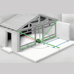 Laserliner Hybrid-/Rotationslaser Centurium Express G 210 S (BLE)