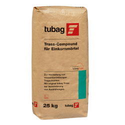 tubag TrassCompound TCE 25kg für Einkornmörtel