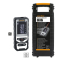 laserliner distancemaster laser-entfernungsmesser mit display hartschalenkoffer und aaa batterien