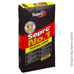 AKTION - Sopro No.1 404 Flexkleber schnell 25kg MHD: 12/24