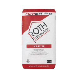 rothanit 4300 vario faserarmierter edelputz 30 kg sack