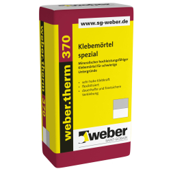 webertherm 370 klebemörtel spezial mineralisch...