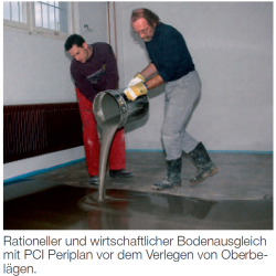 zwei handwerker gie&szlig;en pci periplan...