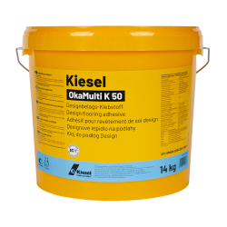 gelber kunststoffeimer mit kiesel okamulti k 50...