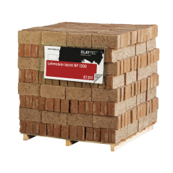 claytec lehmstein leicht nf 1200 palettenstapel rote...