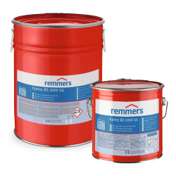 zwei rote metalleimer remmers epoxy bs 3000 sg...