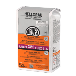 ardex g8s flex 1-6 flex-fugenmörtel hellgrau 5 kg sack