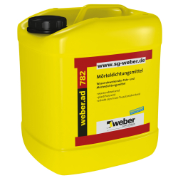 weber.ad 782 Mörteldichtungsmittel 2,5kg weiß