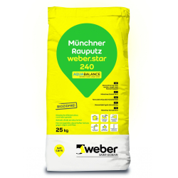 weber.star 240 Münchener Rauputz 3mm 30kg