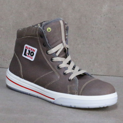 elten l10 style sicherheitsschuh sneaker hochschaft braun...