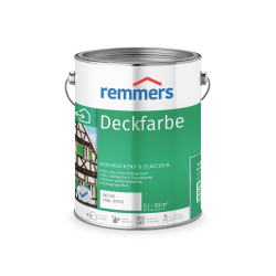 Remmers Deckfarbe Weiß RAL 9016, 5 L Eimer