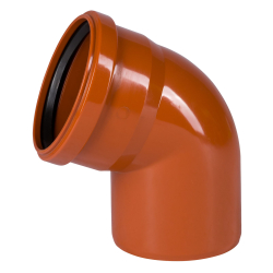 KG Bogen 110 100 mm 67 Grad