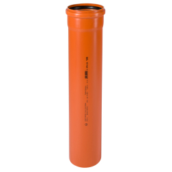 KG Abwasserrohre PVC 50 cm 110 / 100 mm Durchmesser