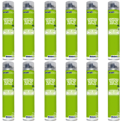 12x Profi Plus Montageschaum 750 ml für Pistole