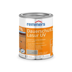 Remmers Dauerschutz-Lasur UV 0,75 L Eimer Silbergrau